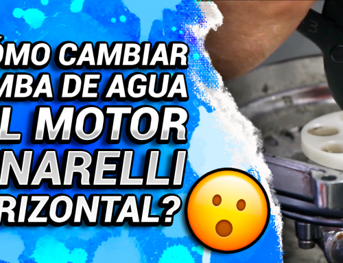 ¿Cómo cambiar bomba de agua del motor Minarelli Horizontal?