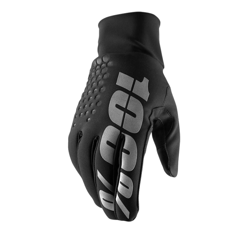 guantes motocross invierno impermeables 100 hydromatic brisker negro