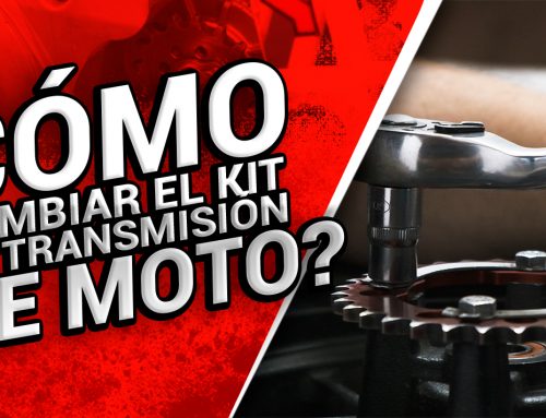 ¿Cómo cambiar el kit de transmisión moto?