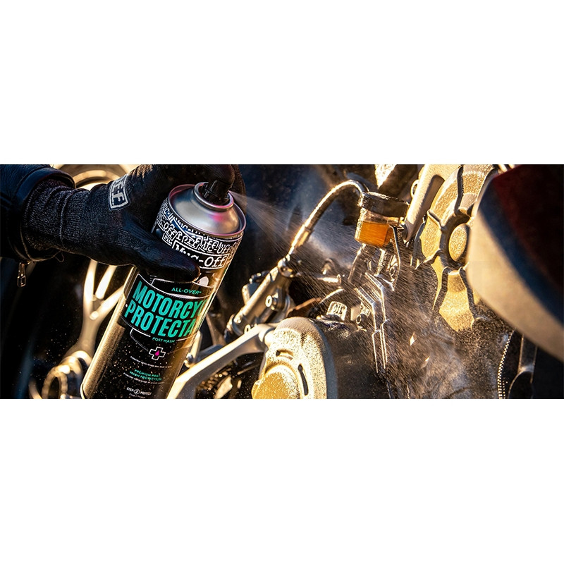 608 Protector MUC-OFF Motorcycle Protectant con PTFE (teflón), spray 500 ml