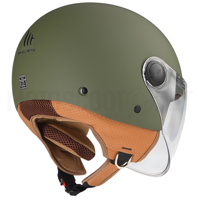 Casco MT Helmets OF501 Street Solid A6 Verde Mate ref: A-1105000063