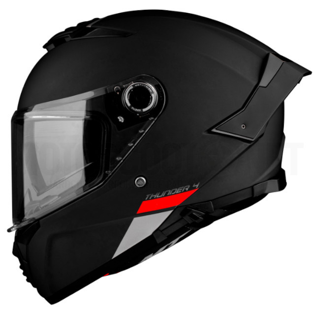 A-1308000013 Casco MT Helmets Thunder 4 SV Solid Negro Mate