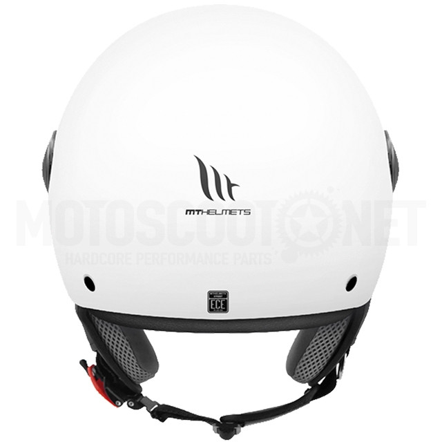 Casco MT Helmets OF501 Street Solid Blanco Perla Brillo Sku:A-11050004 /a/-/a-mtof501solidwhite_01.jpg