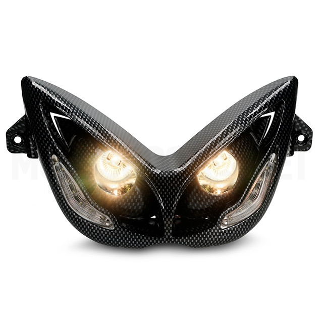 Doble óptica LED Angel eyes Yamaha Aerox 50 <2013 Allpro ref: A-AP50OP166.LED