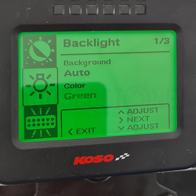BA073000 Marcador completo multifunción RS2 Koso pantalla LCD F