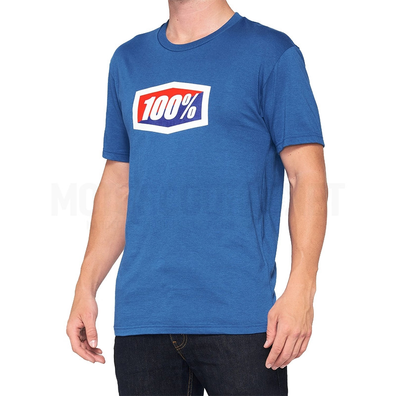 T-Shirt Official Azul 100%