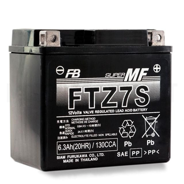 Batería YTZ7-S Furukawa precargada ref: 0607811S