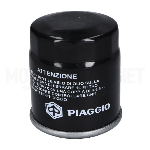 Filtro de aceite Piaggio 125-200-250-300cc ref: 82635R