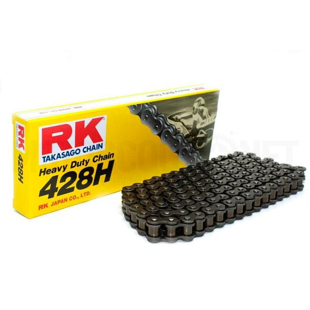 Cadena RK 428H con 146 eslabones negro