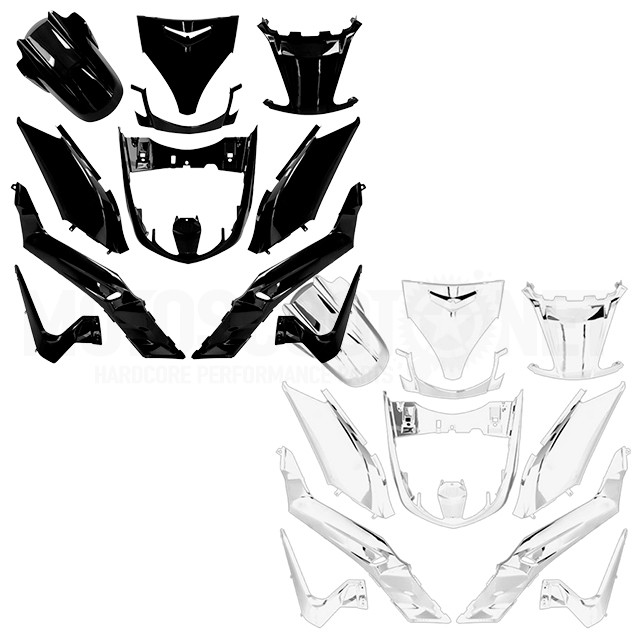 Carenados Yamaha X-max 125 05-09 11 piezas AllPro