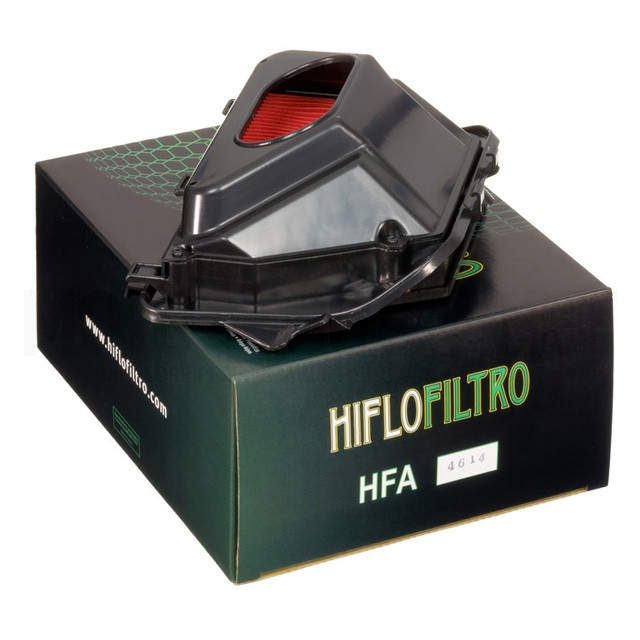 Filtro de aire Yamaha YZF-R6 08-17 Hiflofiltro ref: HFA4614 /  OEM:  13S-14450-00 13S-14450-20