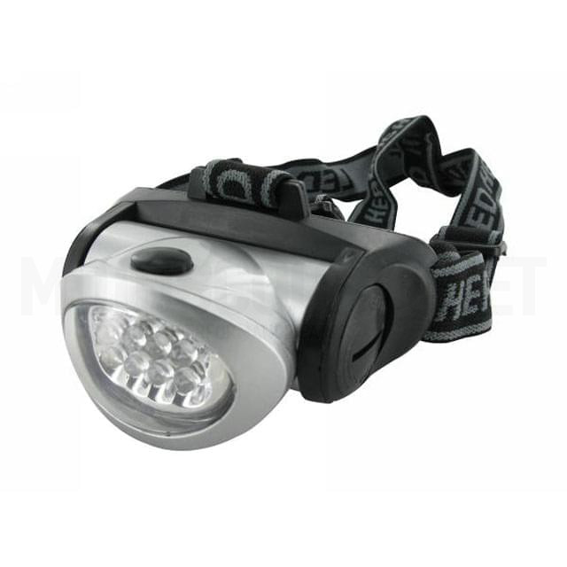 Linterna de cabeza LED con pilas Motoforce