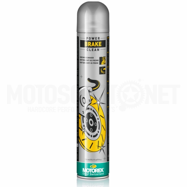 Spray limpia frenos POWER BRAKE CLEAN 750ml Motorex (