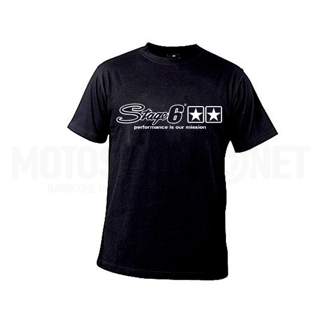 Camiseta Stage6 negro ref: A-SHIRTS6