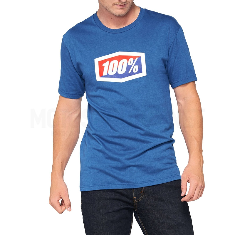 T-Shirt Official Azul 100%