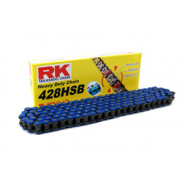 Cadena RK 428SB con 140 Eslabones - Azul