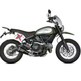 Escape Ducati Scrambler 800 >2015 MIVV DELTA RACE STEEL BLACK