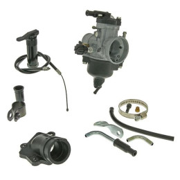 Carburador (kit), Malossi, Dell Orto, Minarelli 100c.c. (22mm PHVB Dellorto DS)