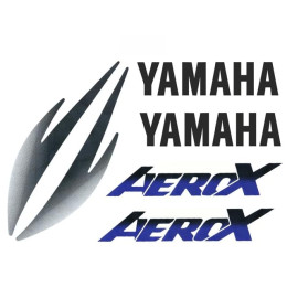 Kit pegatinas Yamaha Aerox Azul