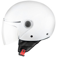 Casco MT Helmets OF501 Street Solid Blanco Perla Brillo