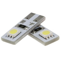 Juego de LEDs Amolux T10 blanco, luces de posicion 20mA