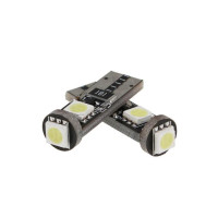 Juego de LEDs Amolux T10 blanco, luces de posicion 3 LED, 130mA