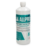 Acido sulfurico de batería 37% 1L AllPro