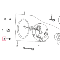 Junta tórica tornillos pletina encendido Pitbike motor 150-3/E 150-5 YX