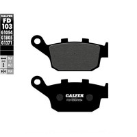 Pastillas de freno Galfer, orgánica negra, Honda CBR trasero (FD103G1054)
