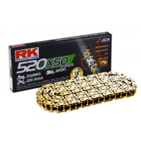 Cadena RK GB520XSO2 con 114 eslabones oro