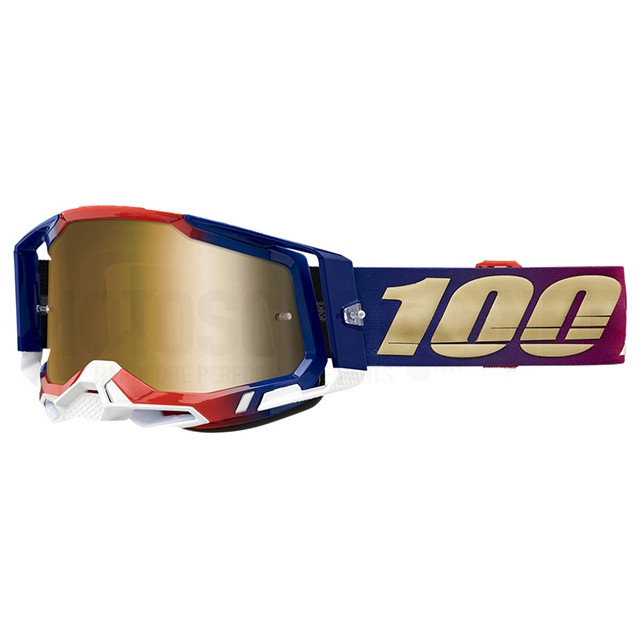 50121-253-02 - Gafas Offroad 100% Racecraft 2 United - Cristal True Gold