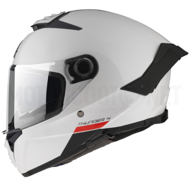 A-1308000000 Casco MT Helmets Thunder 4 SV Solid Blanco Perla