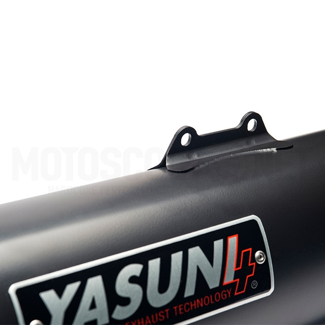 Escape Kymco Superdink 125 Yasuni 4T homologado (CE) silenciador negro-carbono ref: TUB1200BC