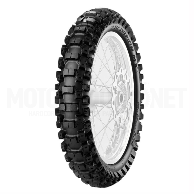 Neumático 80/100 - 12 NHS 50M SCORPION MX32 MID SOFT Pirelli 