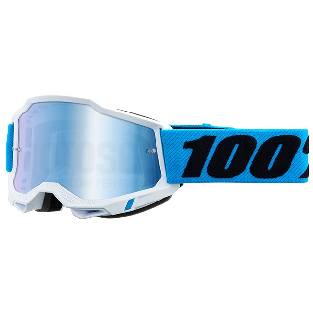 50025-00009 - Gafas Offroad 100% Accuri 2 Infantil Novel - Cristal Espejo Azul
