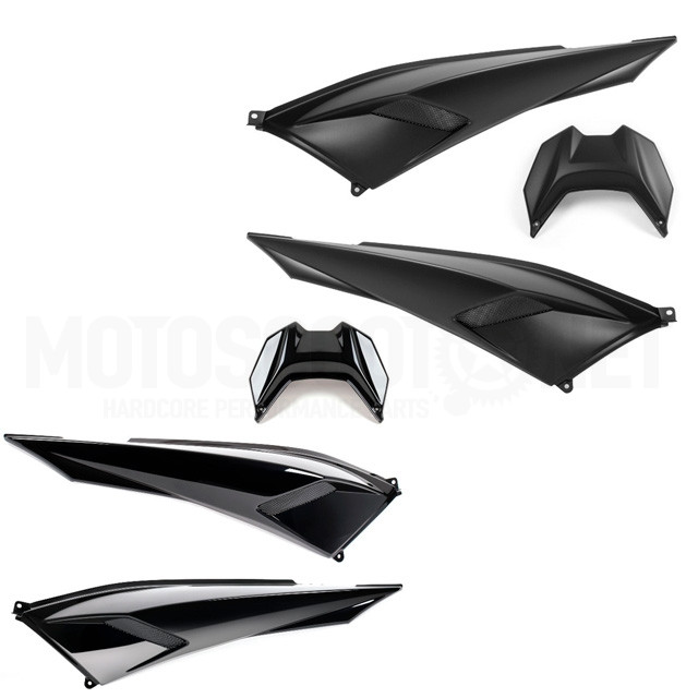 Tapas traseras Yamaha T-Max 530 >2017 BCD sin asideros ref: A-COQUE017