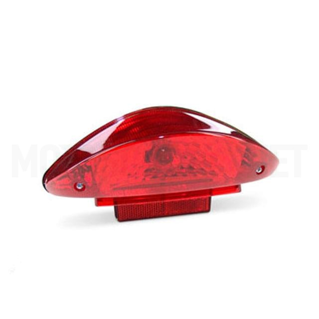 Luz traseira Yamaha Aerox / MBK Nitro / CPI Hussar (CE) TNT - vidro vermelho