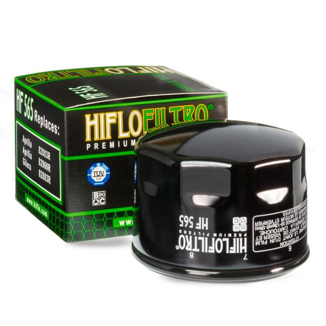 Filtro de Aceite Aprilia 1200 dorsoduro Gilera 800 GP Hiflofiltro ref: HF565