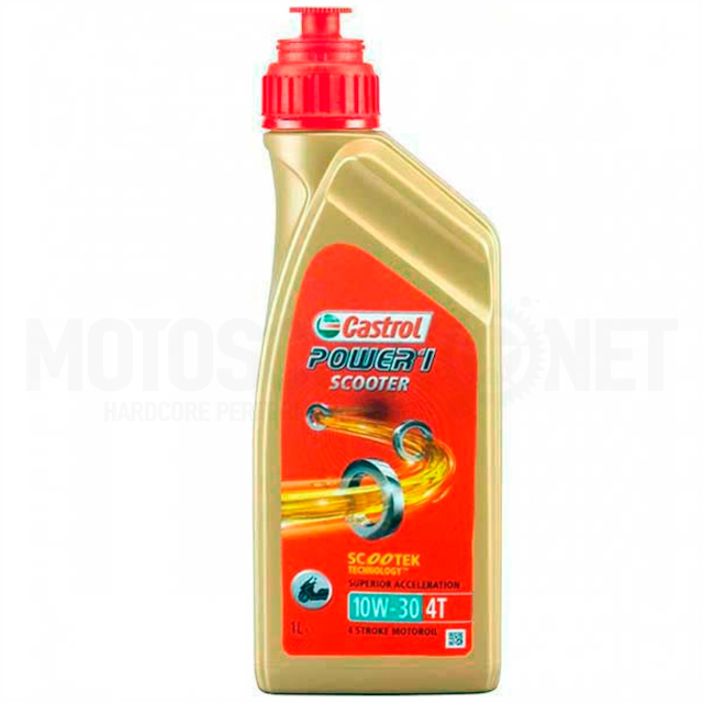 Aceite motor 4T 10W30 1L Castrol Power1 Scooter