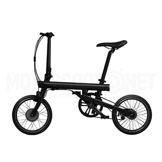 Bicicleta eléctrica plegable XIAOMI Mija QiCycle negro