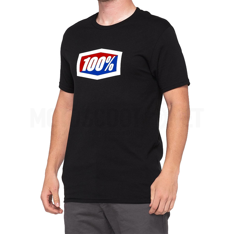 T-Shirt Official Negra 100%