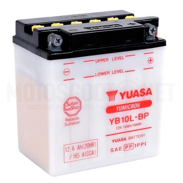 Bateria YB10L-BP Yuasa sem ácido