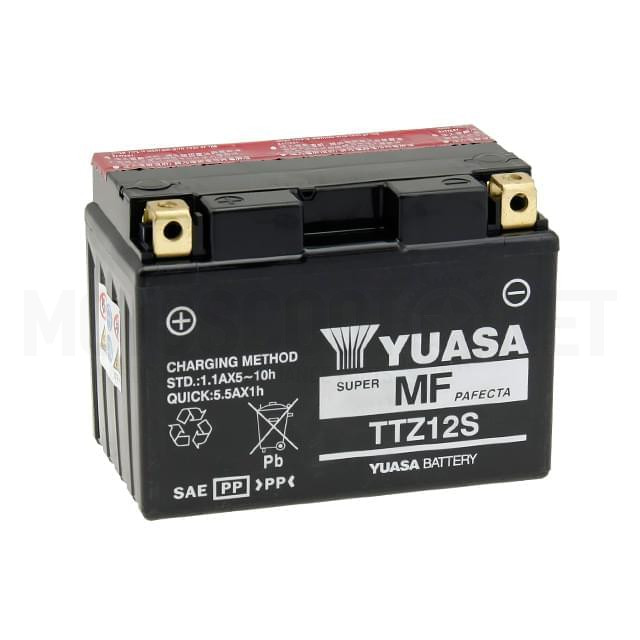 Bateria TTZ12S Yuasa com ácido