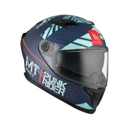 Casco MT Helmets FF128SV Braker SV Punkrider azul
