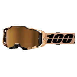 Óculos Offroad 100% Armega Bronze - Lente HiPER Espelhada Bronze Multi-camada