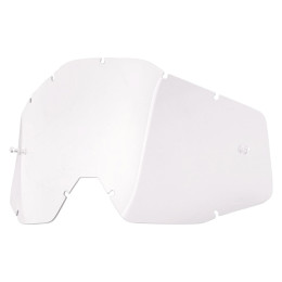 Lente substituição anti-embaciamento óculos Off-road 100% Strata Mini - Transparente