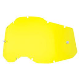 Lente substituição óculos Off-road 100% Generation 2 - Amarelo