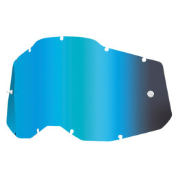 Lente substituição óculos Off-road 100% Generation 2 - Azul Espelhada