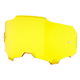 Lente substituição óculos Off-road 100% Armega - Amarelo