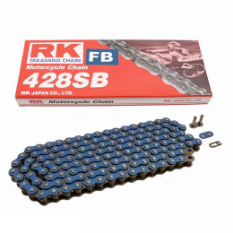Corrente RK 428SB com 134 Elos, Azul